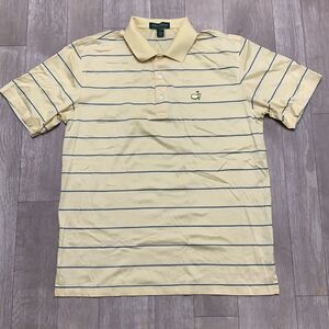 Mens Amen Corner Masters Golf‎ Polo Two Ply Shortsleeve Shirt